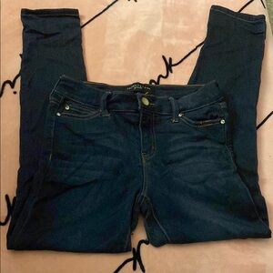 Celebrity Pink Dark Wash Skinny Jeans